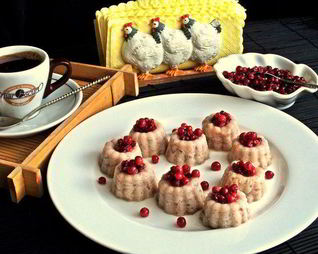 Быстрое суфле с бананом