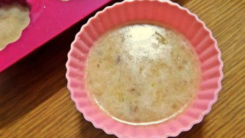 быстрое суфле с бананом