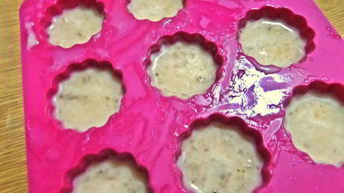 быстрое суфле с бананом