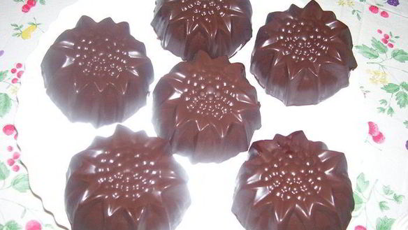 Рецепт Конфеты с персиками и творожным суфле