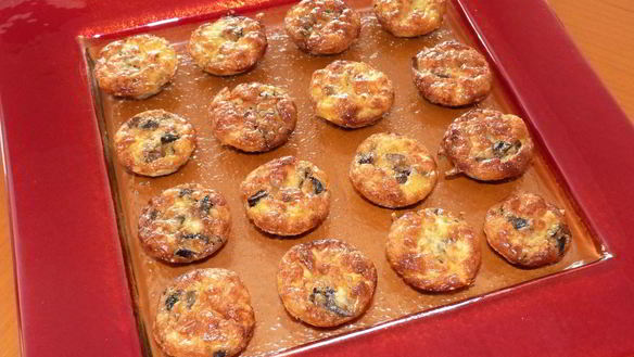 Рецепт Мини-суфле из шампиньонов