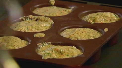 овощное суфле с беконом