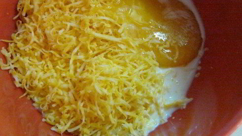 рыба в сырном суфле