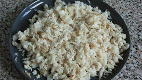 рыбное суфле с горчичным соусом