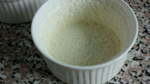 рыбное суфле с горчичным соусом