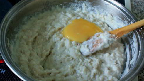 рыбное суфле с горчичным соусом