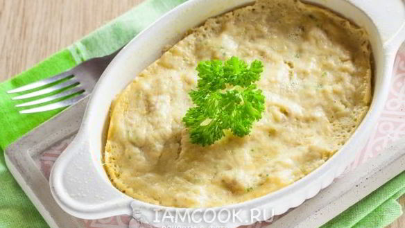 Рецепт Рыбное суфле в микроволновке