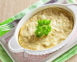 Рыбное суфле в микроволновке