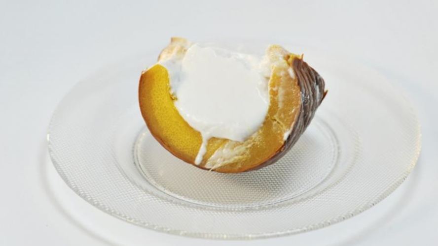 Рецепт санкайя — запеченная тыква с кокосовым суфле