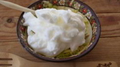 суфле из кабачков с грибным соусом