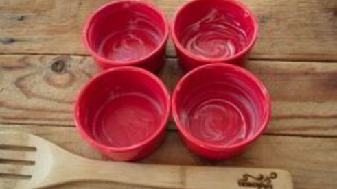 суфле из кабачков с грибным соусом