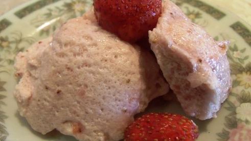 суфле из клубники