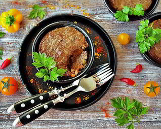 Суфле из куриной печени с болгарским перцем