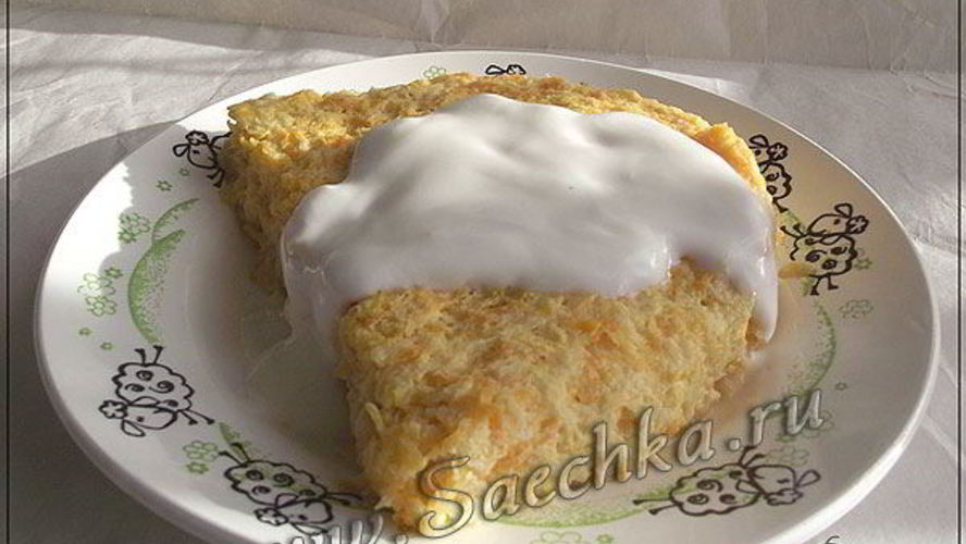 Рецепт суфле из моркови и яблок