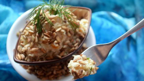 Рецепт Суфле из сельдерея с курагой