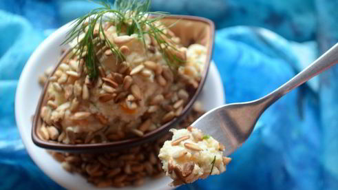 суфле из сельдерея с курагой