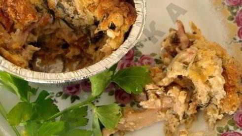 суфле морской коктейль