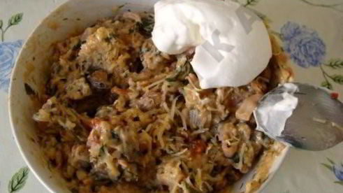 суфле морской коктейль