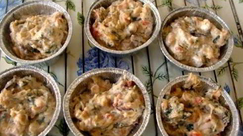 суфле морской коктейль