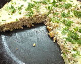 Суфле мясное из фарша