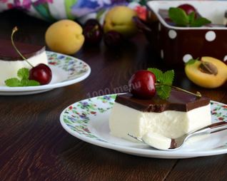 Суфле Птичье молоко с желатином