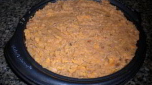 суфле с бататом и орехами