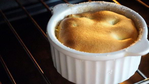 Рецепт Суфле с белым шоколадом