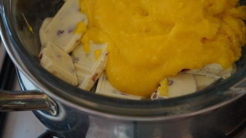 суфле с белым шоколадом