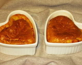 Сырное суфле Горячие сердца