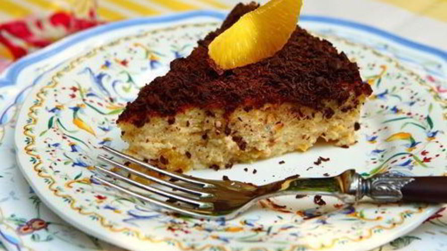 Рецепт сырное суфле с апельсином и шоколадом