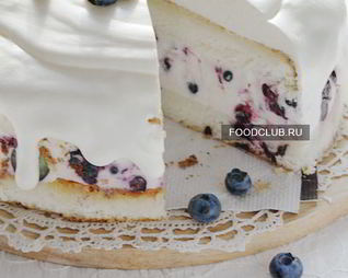 Торт-суфле с ягодами