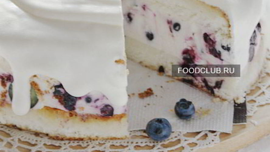 Рецепт торт-суфле с ягодами