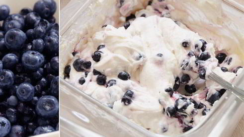 торт-суфле с ягодами