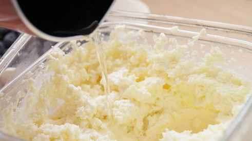 торт-суфле с ягодами