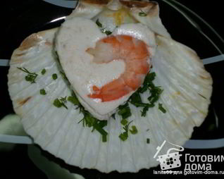 Творожно-лососевое суфле