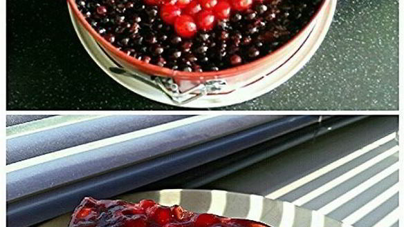 Рецепт Творожно-медовое суфле с ягодами