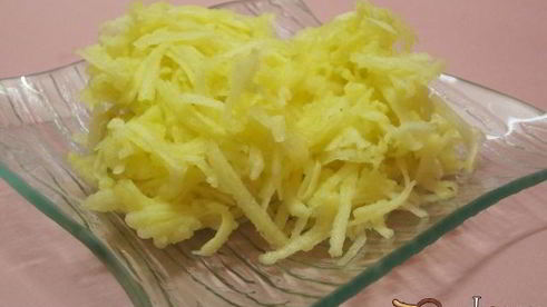 творожно-яблочное суфле