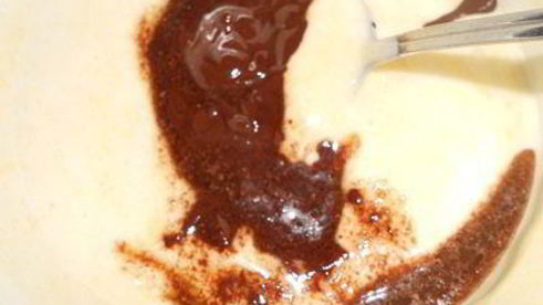 творожные корзиночки с шоколадным суфле