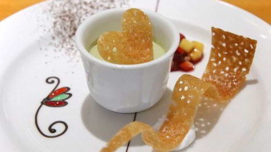 Рецепт замороженное суфле из зеленого чая