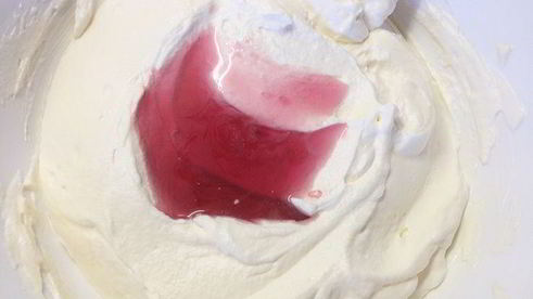 фиалковое тирамису без сырых яиц