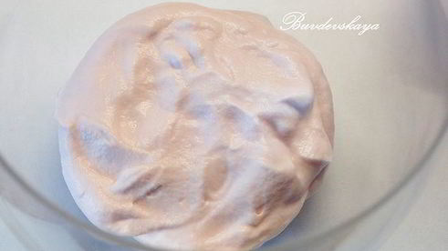 фиалковое тирамису без сырых яиц