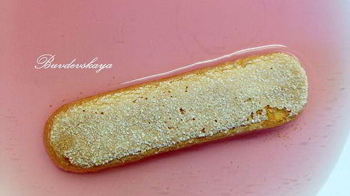 фиалковое тирамису без сырых яиц