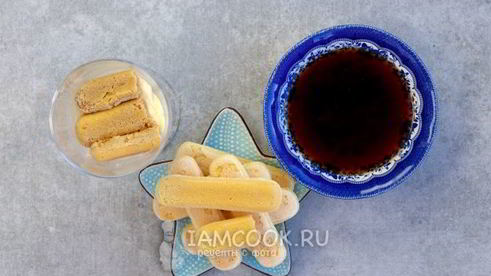 тирамису без маскарпоне