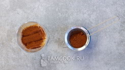 тирамису без маскарпоне