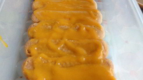 тирамису манго-шоколад