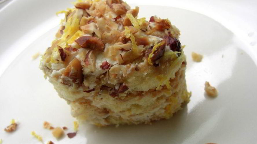 Рецепт тирамису с орехами