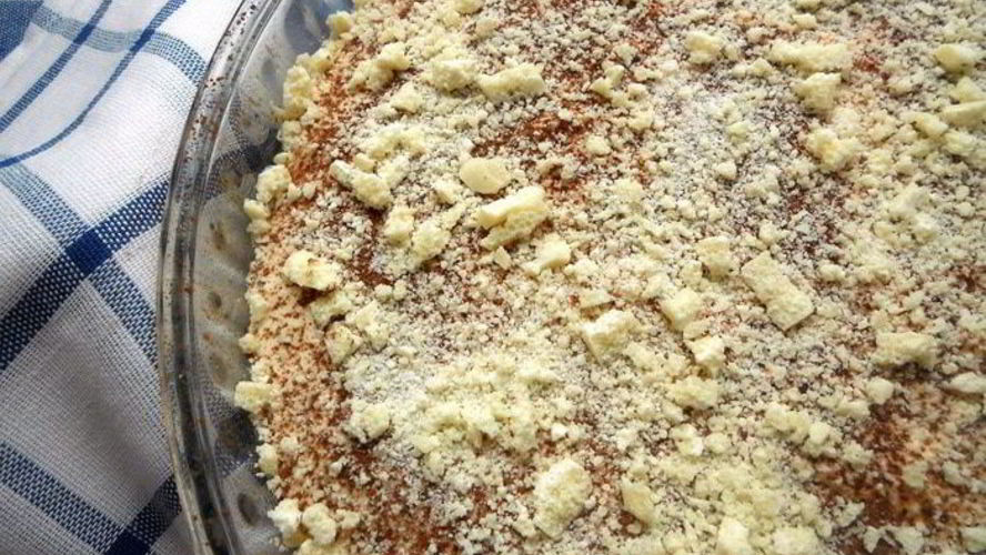 Рецепт тирамису с ревенем и белым шоколадом