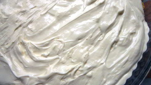 тирамису с ревенем и белым шоколадом