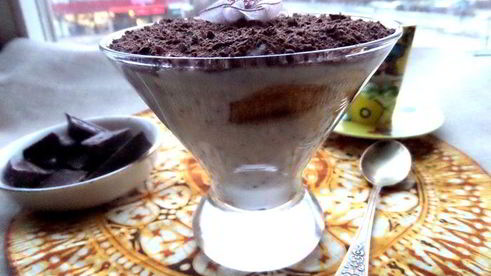 тирамису с шоколадной крошкой