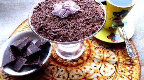 тирамису с шоколадной крошкой